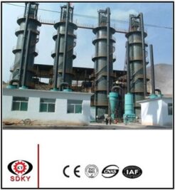 Cấu tạo lò nung vôi công nghiệp dạng đứng Vertical Lime Kiln